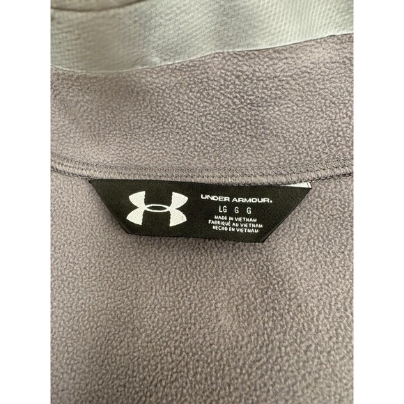 Under Armour Jacket Mens Large UA‎ Baitrunner Stealth Gray/Steele - Picture 6 of 16